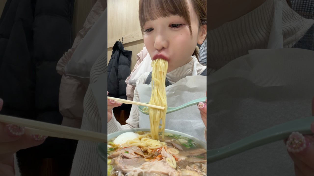 あつあつラーメン爆食！！