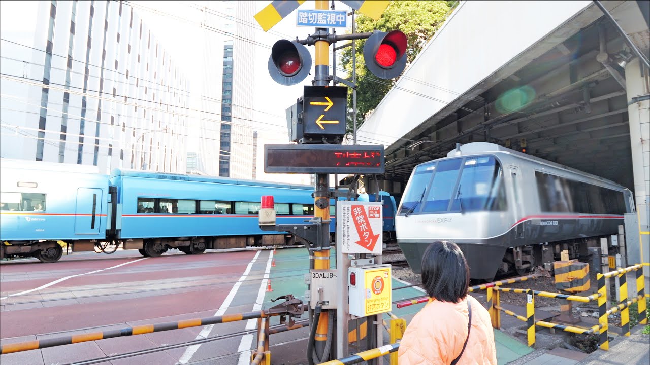 大きな踏切を見てきた