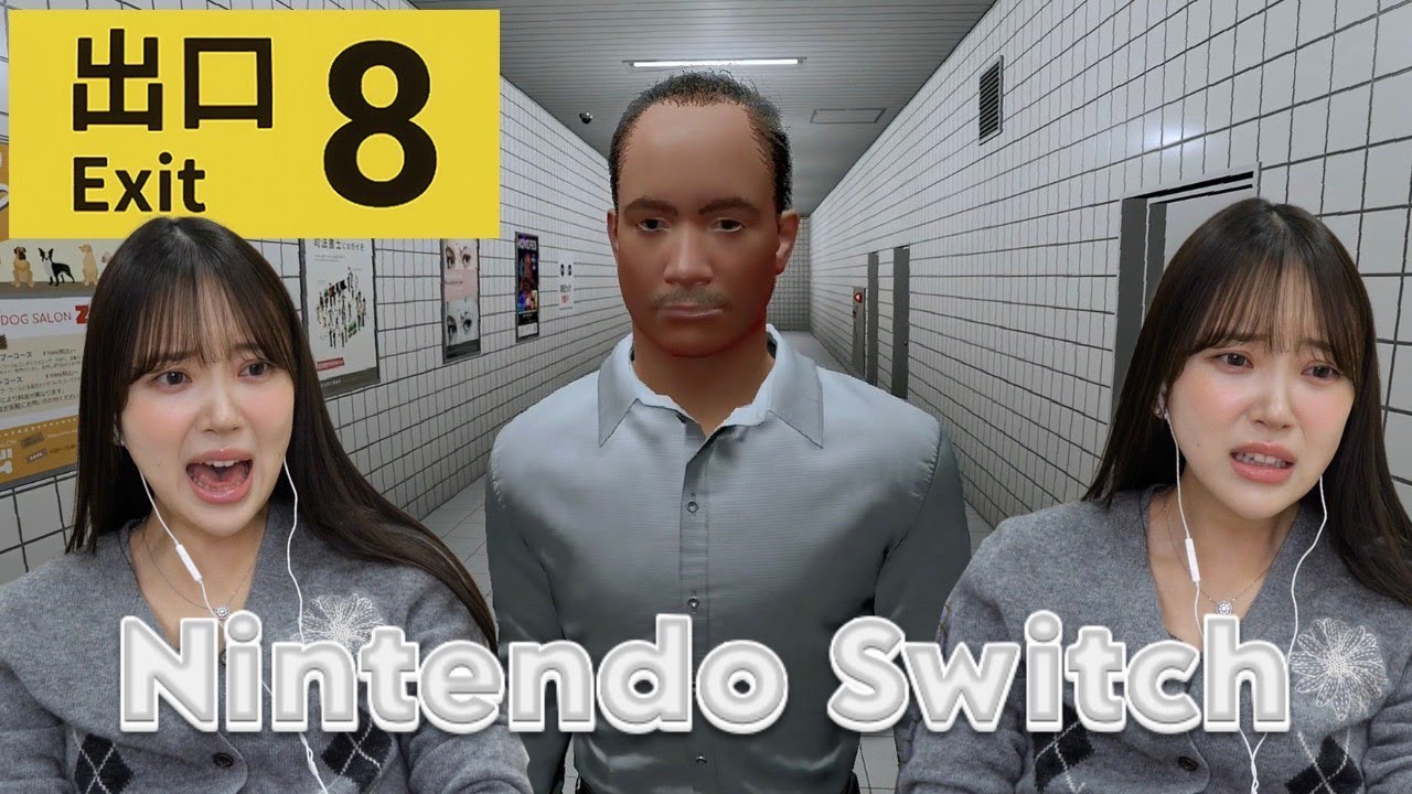 久々ゲーム実況🎮異変を探せ🚨#8番出口 で大発狂⚠️🔥#ホラー #ゲーム実況