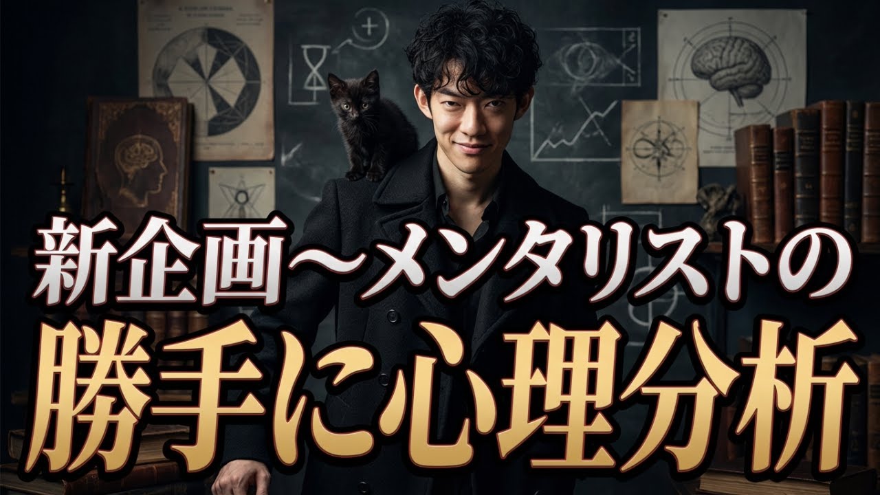 新企画〜メンタリストの勝手に心理分析