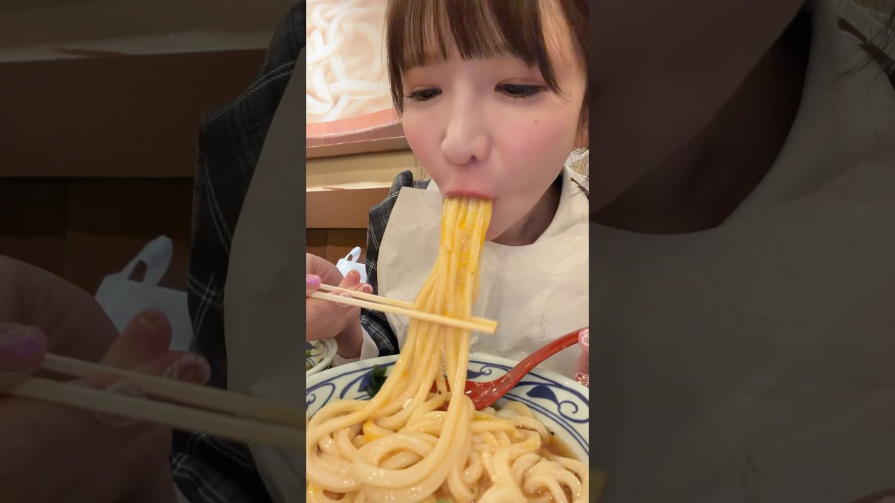 おうどん大盛り爆食！！