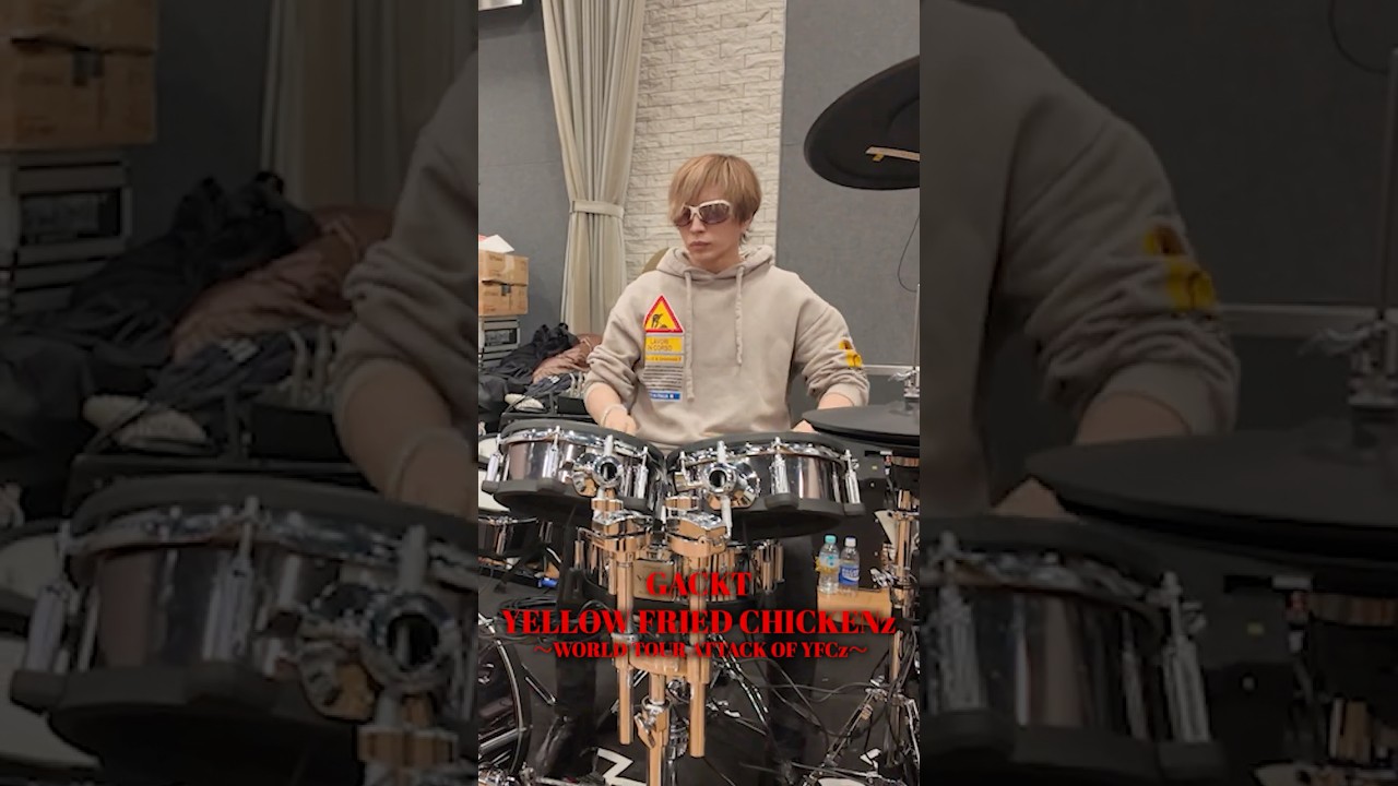 WORLD TOUR ATTACK OF YFCz　リハーサルの裏側 #gackt