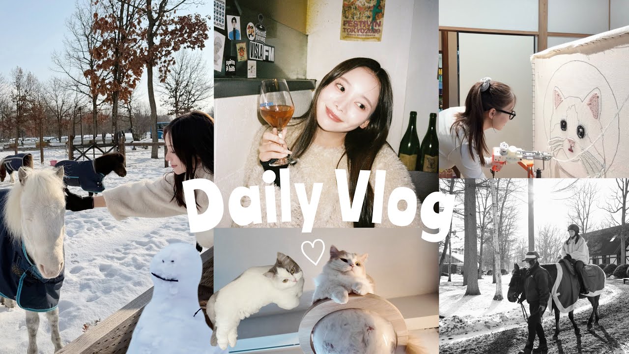 【VLOG】最近の色々❤️ひたすら食べる🍚