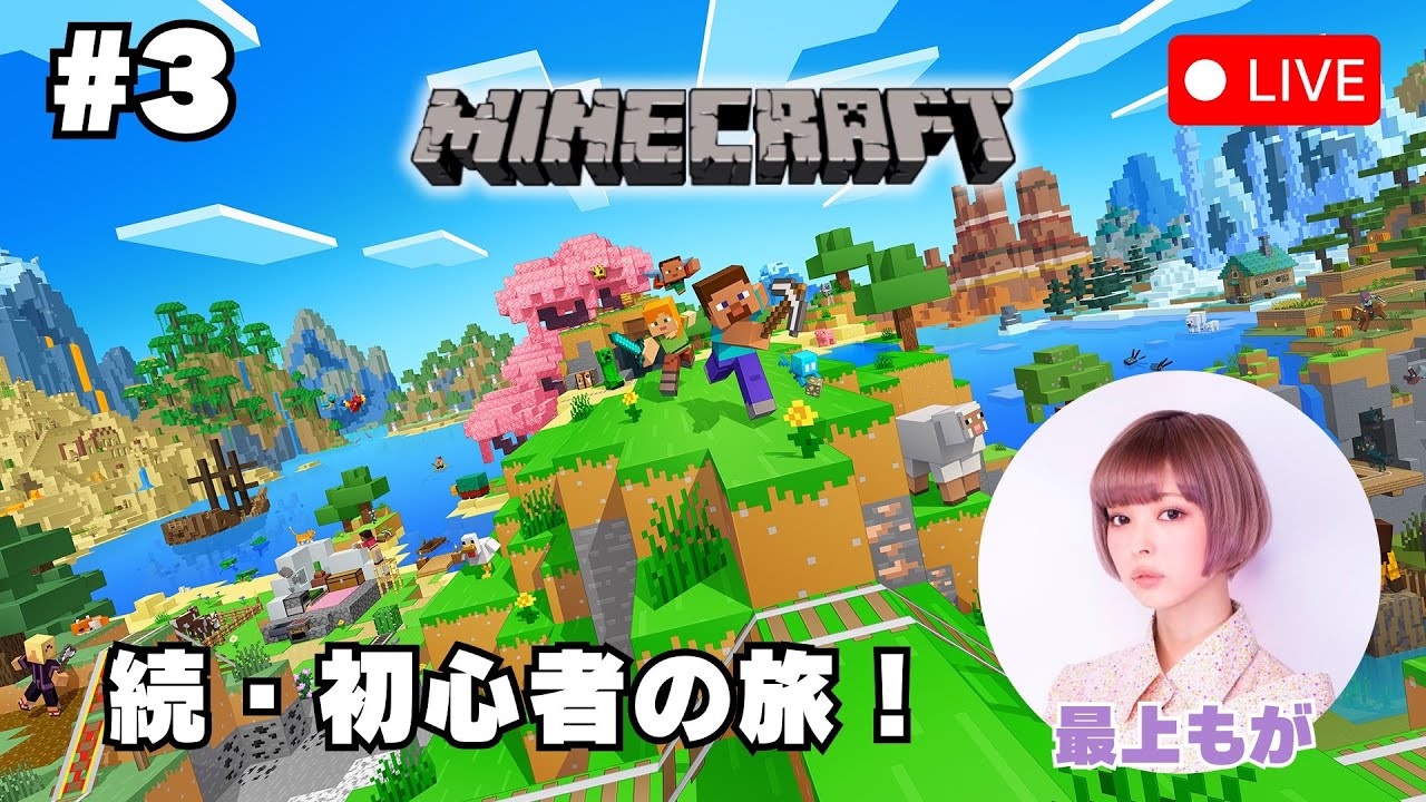 #3【Minecraft】続・初心者の旅