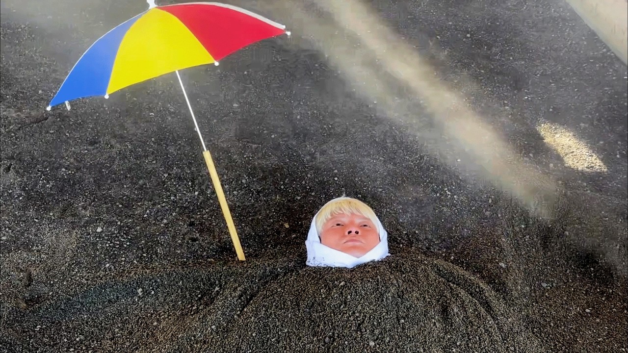 砂むし温泉で極楽。【鹿児島県指宿市】2.21（土）薩摩川内大会へ英気を養う。