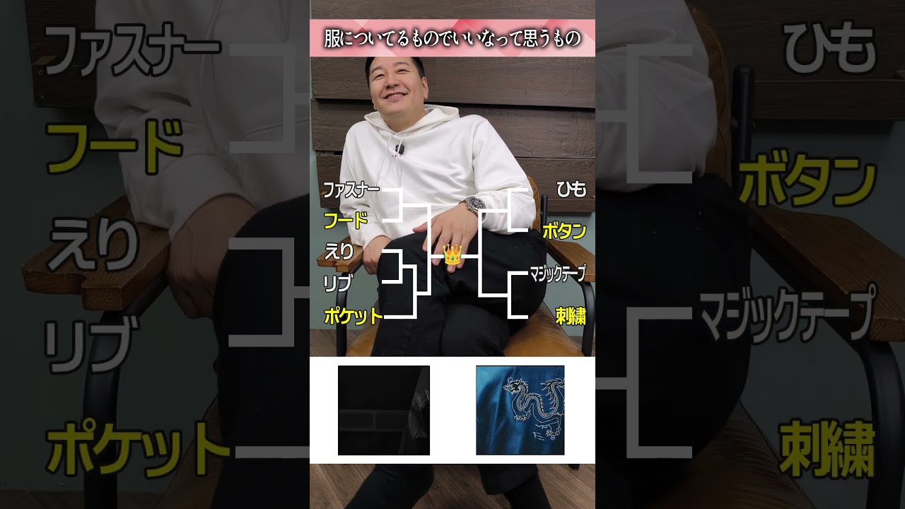 服についてるものでいいなって思うもの【ランキング】